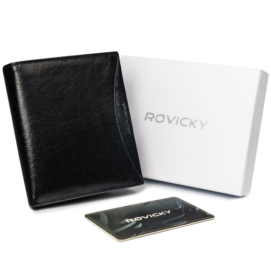 Кошелек мужской Rovicky 1552-03-BOR BLK-BLK